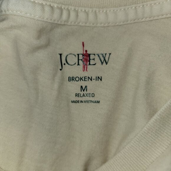 J.Crew Broken-In Relaxed Fit Pocket T-Shirt - Picture 2 of 4